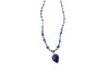 Jewelry Lapiz Beads Pendent Necklace - Beads Stones Handmade