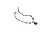 Bohemian Fashion Purple Amethyst Beads Necklace- Twisted Beads Stones