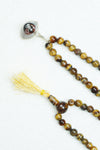 Malabeads Tiger Eye Prayer Bead Mala Agate Eye Pendant