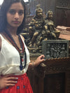 Mindfulness Mala Beads Earthing Shiva Rudraksha Black Agate Gemstone