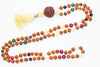 Navratna Chakra Healing Tassel Necklace Prayer Mala Beads Meditation