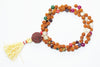 Navratna Chakra Healing Mala Tassel Necklace Prayer Meditation Mala