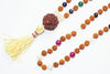 Navratna Chakra Healing Mala Tassel Necklace Prayer Meditation Mala