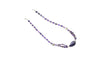 Bohemian Purple Amethyst Beads Jewelry- Twisted Beads Stones Handmade