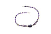 Bohemian Purple Amethyst Beads Jewelry- Twisted Beads Stones Handmade