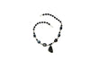 Womens Jewelry Artisan crafted Statement Choker Necklace Black Onyx
