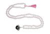 Love Rose quartz mala Evil eye Protection pendant Mala