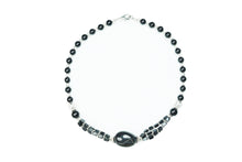  Bohemian Jewelry Black Onyx Beads Necklace Beads Stones Handmade