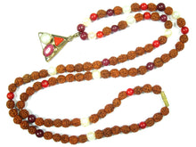  Vedic Astrology Mars Sun Moon Triangle Mala Hand Made Beads Mala