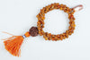 Sacral Chakra Mala Beads Healing Carnelian Pendants Rudraksha Meditation Jewelry
