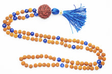  Sacred Geometry Prayer Beads Japamala Handmade Bead Blue Mala