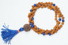 Sacred Prayer Beads Japamala Buddhist Prayer Bead Blue Agate Mala