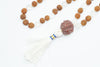 Meditation SHIVA SHAKTI Healing Meditation Mala Rudraksha Pearl Beads