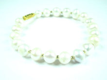  Womens Bracelet Faux Pearls Accent Off White Stretch Wrist