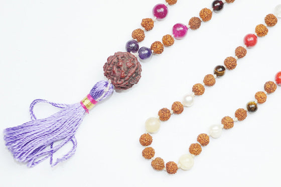 sacred Chakra yOGA eNERGY bEADS Veda Mala Beads Balance