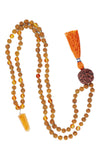 Zen Chakra Jewelry Mala Beads Healing Reiki Carnelian Pendant Mala