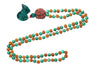 Meditation Healing Fashion Mala Beads Turquoise Jade Rudraksha Energy