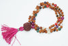 Chakra Mala Beads Necklace Japamala Buddhist Necklace Knotted Mala