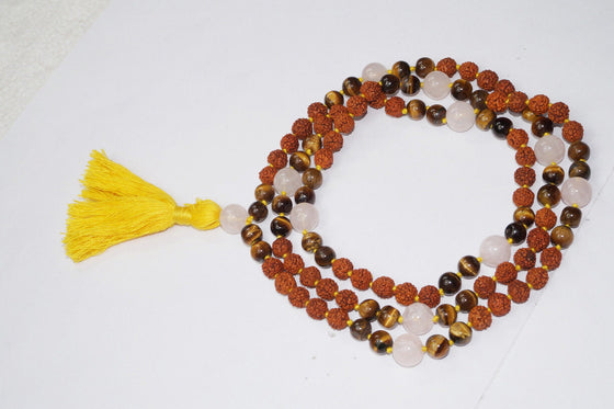 Yoga Mala Prayer Mala Meditation ENERGY Green Beads Chanting Rudraksha