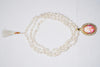 Yoga mala Shri Vaibhav Laxmi Pedant With Yoga Necklace White Tulsi Mala