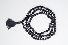  Black Swarovski Crystal Gem Beads Yoga Mala Tibet Buddhist Mala
