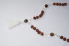 VEDAMALAS Tiger eye Quartz crystal Prayer Mala Meditation Chanting