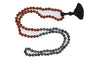 Smoky Obsidian Meditation mala for Protection Power Beads Mala