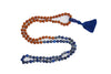 VEDAMALAS Handmade Authentic 108 Bead Mala Necklace Lapis Lazuli