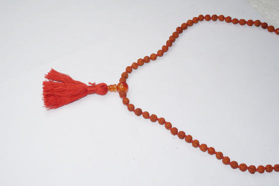 VEDAMALAS ROOT Chakra Rudraksha Beads Spiritual Yoga Mala Beads