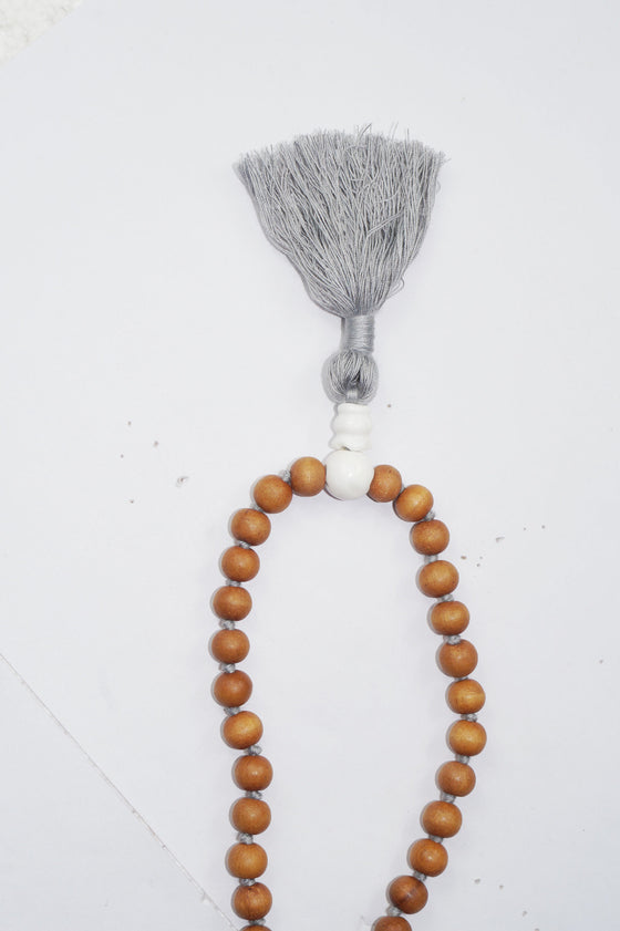 Handmade Mala Fragrant Sandalwood Meditation Mala Beads for Yoga