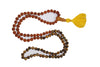 Rudraksha Tiger Eye Combination Mala for Power and Confidence