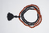 Rudraksha Bodhi Seeds Mala Black Onyx Japa-Mala Meditation Decor