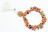 Necklace Navaratan Rudraksha Prayer Beads for Meditation, Healing Prayer