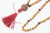 VEDAMALA Buddhist Mala beads Necklace Knotted 108 Garnet AMBITION