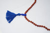 Lapis Lazuli Buddhist Mala Jewelry Knotted Beads Tassel Necklaces