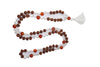 Yoga Buddhist Prayer Mala Beads Clearing Energies Coral Quartz Mala