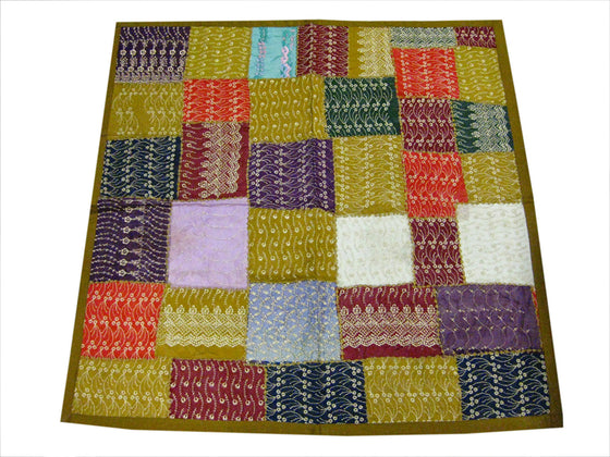 Bohemian Tapestry Colorful Embroidered Vintage Style Bohemian Decorative Patchwork