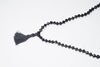 Black Swarovski Crystal Gem Beads Yoga Mala Tibet Buddhist Mala
