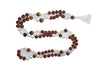 VEDAMALAS Tiger eye Quartz crystal Prayer Mala Meditation Chanting