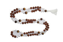  Tiger Eye Quartz Crystal Prayer Mala Handmade Meditation Chanting Mala