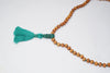 Heart Chakra Yoga Mala Green Aventurine & Sandalwood Necklace Green