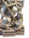 Goddess Durga Statue Mahishasur Mardini Sculpture of A Warrior
