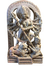 Goddess Durga Statue Mahishasur Mardini Sculpture of A Warrior