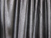 Pair of Tab top Brown Window Curtains Crushed Velvet Feel Panel Drapes, 84