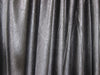 Pair of Brown Crushed Velvet Feel Curtains Drapes, Tab Tops,108