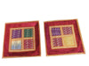 Set of 2 Ethnic Patchwork Throw Pillow Shams – Vintage Handmade Cotton Cushion Covers