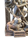 Goddess Durga Statue Mahishasur Mardini Sculpture of A Warrior