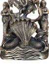 Antique Krishna Statue Dancing On Serpent Kaliya Handcrafted Brass Idol
