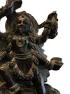 Vintage Stone Statue Maa Kali Hindu Goddess Altar Deity Sculpture