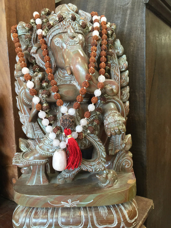 Dancing Ganesh Stone Sculpture Hand Carved Gorgeous Natraja Ganesha Statue